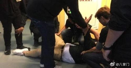 醉酒男子吃瓜,场面失控引围观